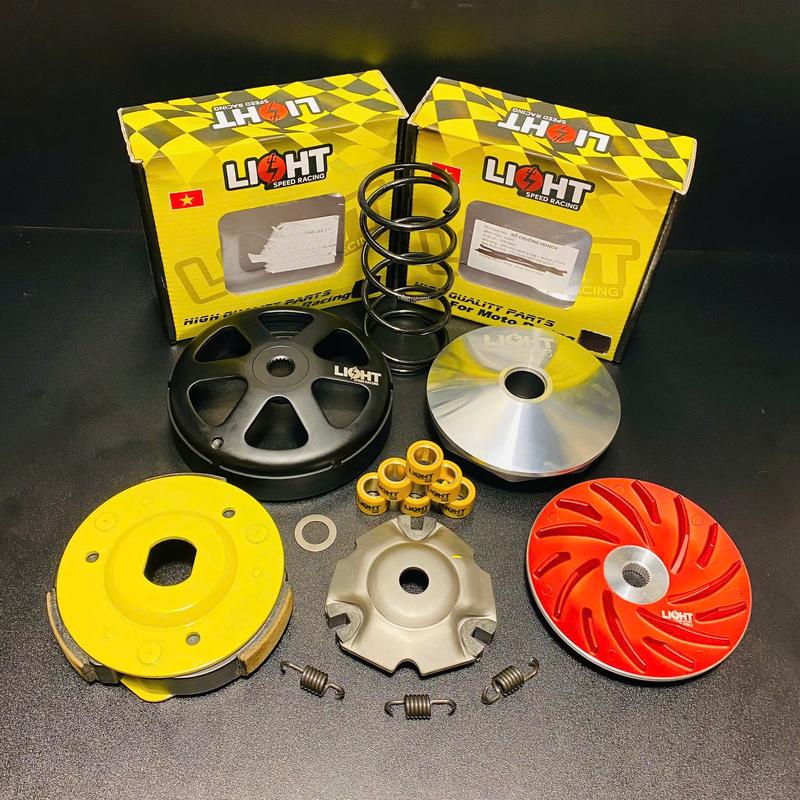 Full bộ nồi LIGHT racing V3 trước sau Vario, Click, Ab, Vison, Nvx, Sh ý, Shvn phụ tùng