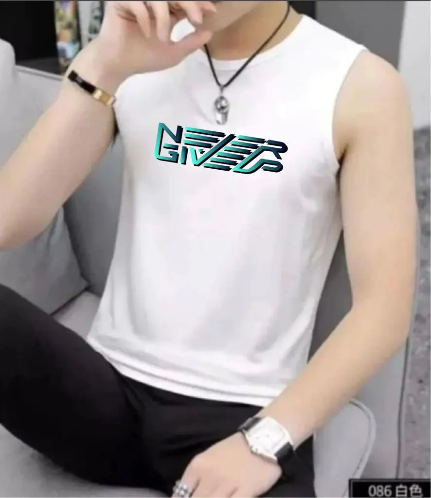 Singlet Pria Keren logo Bahan Kualitas Premium Keren Kekinian Santai Distro