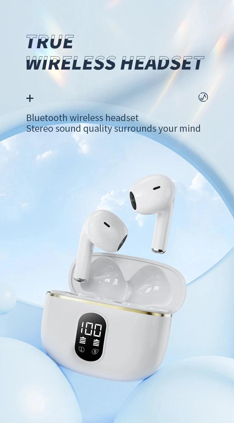 Product Introduction of X87 wireless headphones touch control gaming headsets bt5.3 earphones HiFi stereo noise reduction waterproof earbuds with mic 16