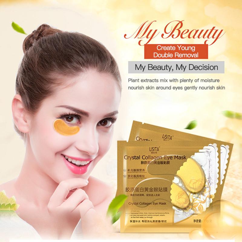 Product Introduction of Mặt Nạ Mắt Collagen Pha Lê, 3 / 5 Cái, Dưỡng Ẩm, Dưỡng Ẩm, Chăm Sóc Mắt, Miếng Dán Mắt, Sửa Chữa Quầng Thâm, Chống Bọng Mắt 16