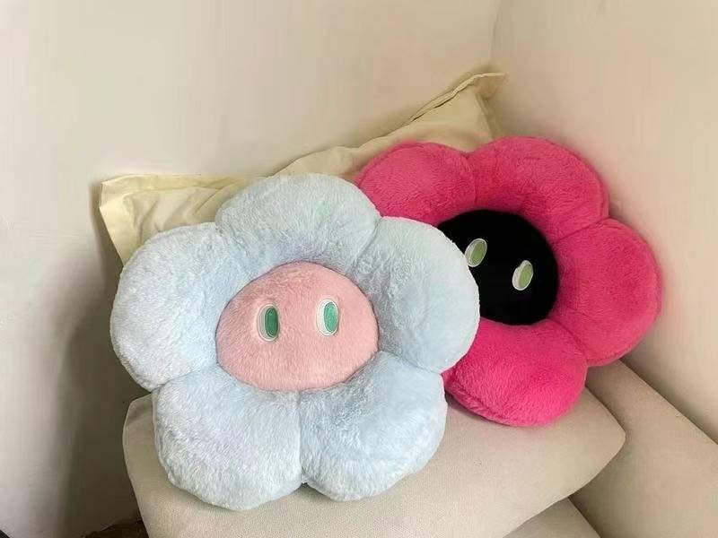 Gối Dopamine Đệm lót ghế bông hoa, nệm ngồi bệt gối tựa lưng văn phòng decor trang trí nhà cửa