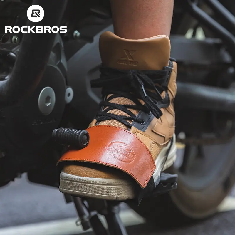 ROCKBROS Motorcycle Shoes Cover Gear Shift Sleeve Shift Rubber Durabale Protective  For Motor Traveling Anti-slip Riding Shoes Boot