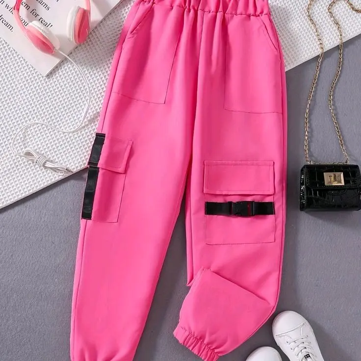 celana panjang kargo anak kekinian/style casual cargo