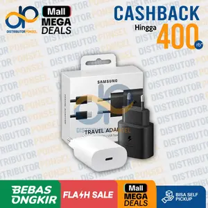 [Live EXCLUSIVE] Samsung Travel Adapter Fast Charging Type C 25W Original 100% Cable Charger