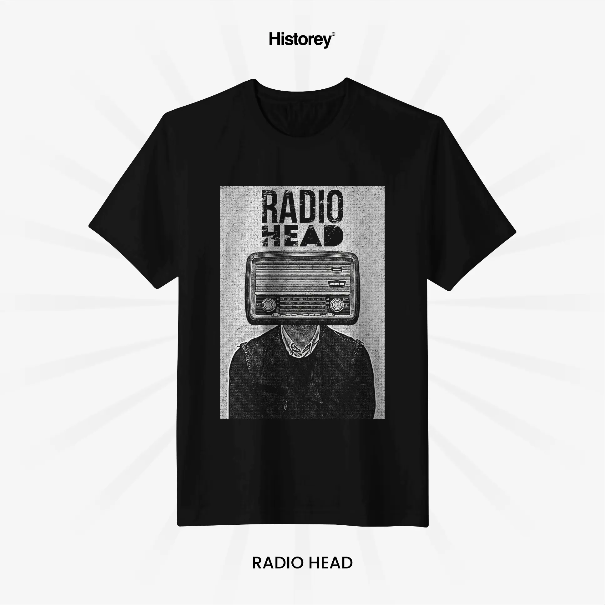 T - shirt | Kaos Band | Radio Head V.1 Premium Cotton Combed 24s t-shirt  distro  pria  Nyaman Keren Baju Katun Oblong Bandung