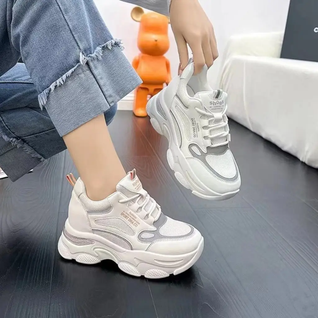 Giày Thể Thao Độn Đế Tăng Chiều Cao 8cm Đế hơi mã 224