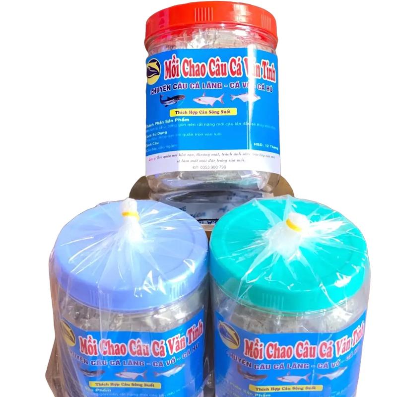 Mồi chao câu cá lăng Sông cá dồ đém , cá basa 500g Fishing