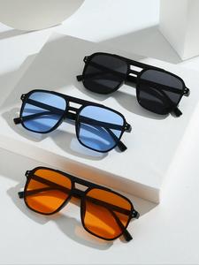 3pc Lentes de Moda para Mujer con Uñas de Perla de Dos Puentes Personalizados