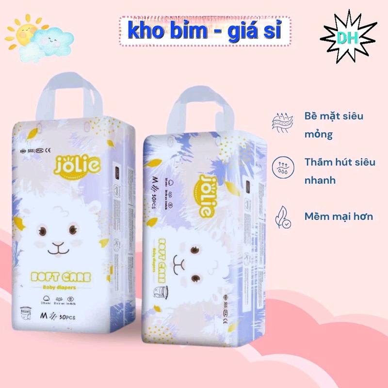 COMBO 3 Bịch 150 miếng Bỉm Quần JOLIE hàng xuất Anh đủ size M/L/XL/2XL/3XL/4XL, bỉm mỏng 2mm