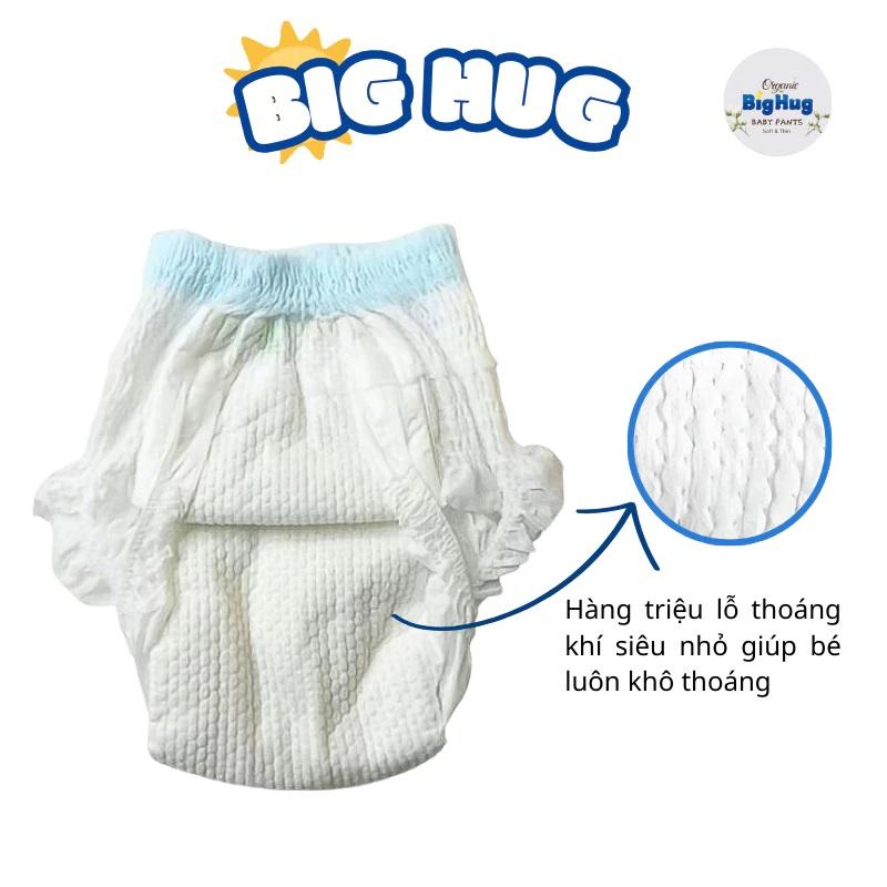 [COMBO 50- 100 MIẾNG] Tã/Bỉm quần Big Hug size M,L,XL,XXL,XXXL - siêu thấm, siêu mỏng, thoáng khí 4