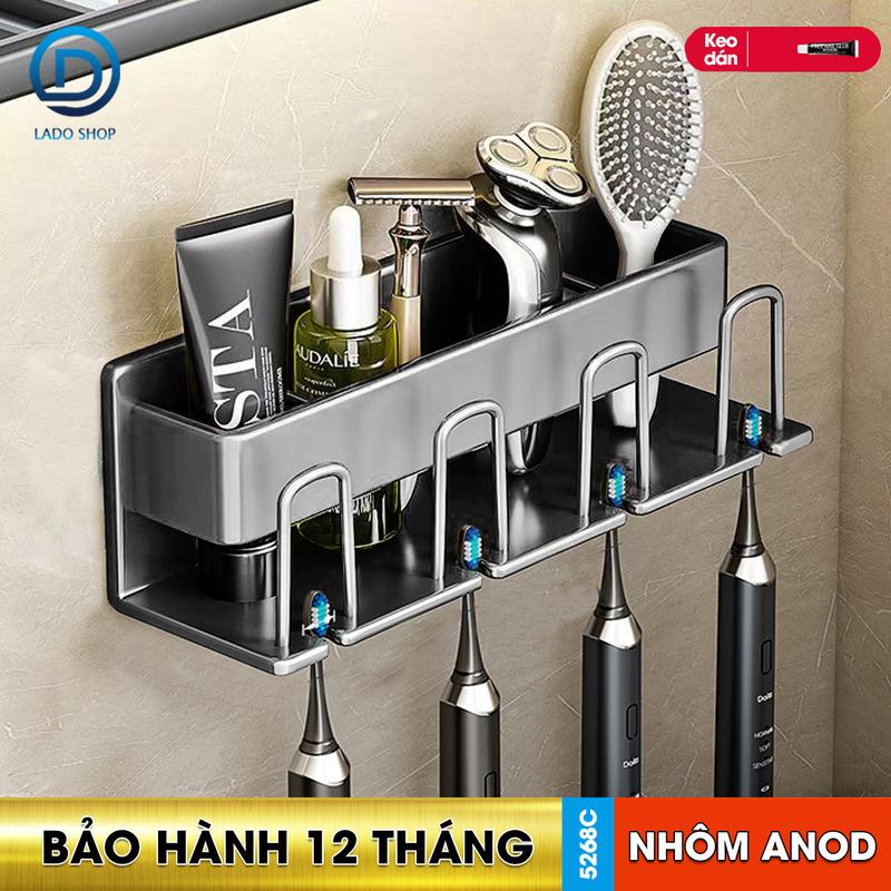 Kệ Treo Bàn Chải Đánh Răng Đựng Bàn Chải Nhà Tắm SQ-5268 (không kèm cốc)