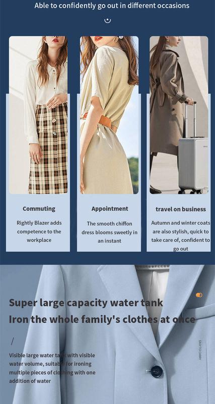 Product Introduction of Portable Mini Steam Iron For Clothes Foldable Handheld Electric Ironer Wet Dry Garment Steamer Ironing Machine Travel Home Appli 19