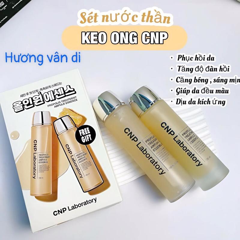Toner Nước Thần Keo Ong CNP Propolis Ampule Essence Dưỡng Phục Hồi Da 100ml+150ml - Hàn quốc