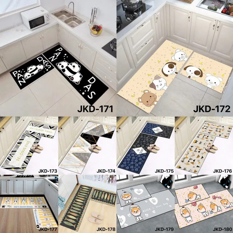 KESET DAPUR Set 2in1 LEMBUT ANTI SLIP  (1set isi 2pcs) Terbaru 1