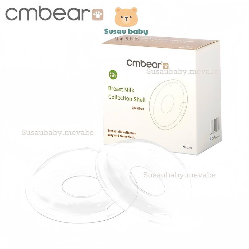  Cốc Hứng Sữa Cmbear Phễu Hứng Sữa Silicon Cao Cấp 