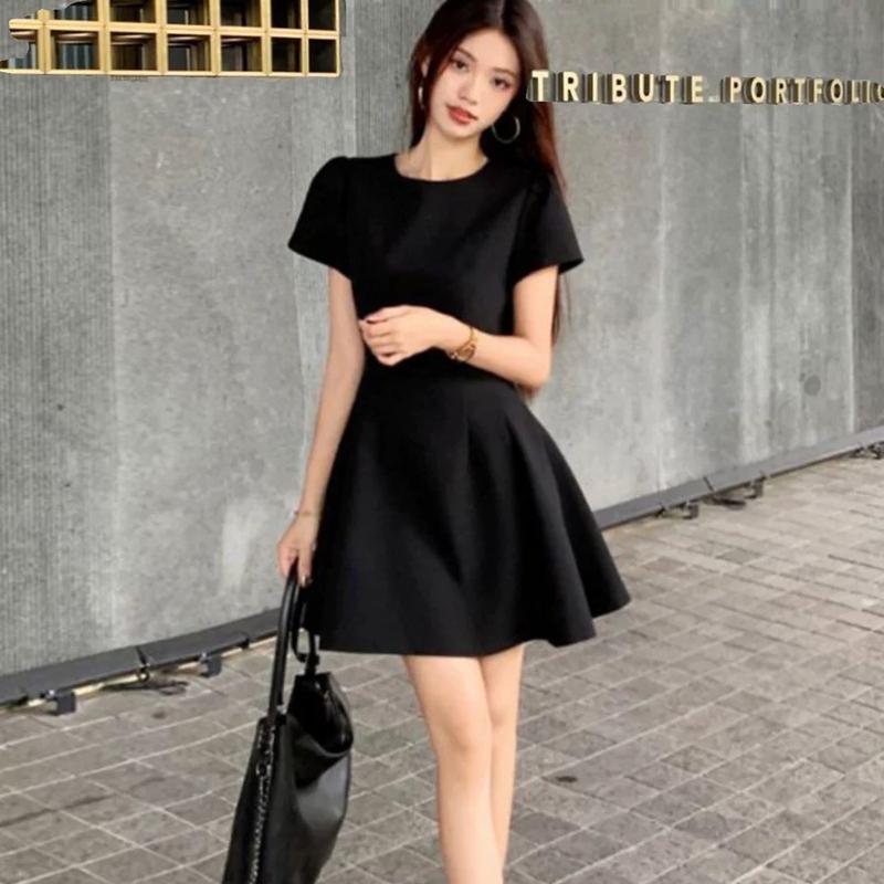 Váy đầm nữ chít eo xoè Gon Nhật AA25 - Phong cách Hàn Quốc, công sở - Dress, Women 6