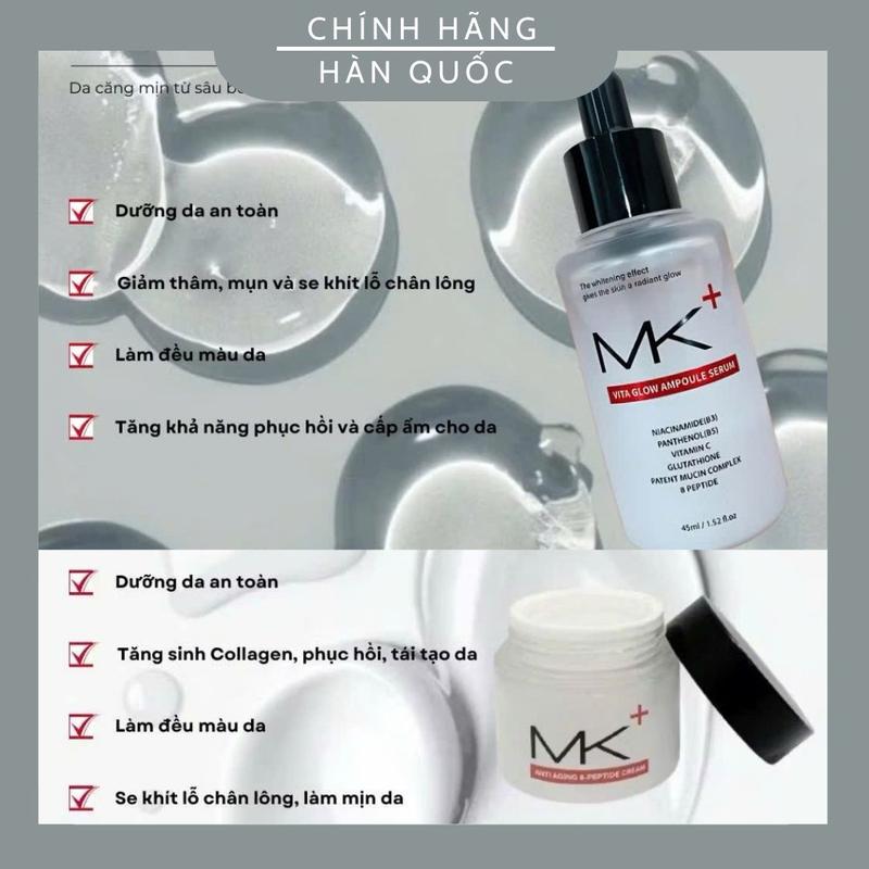 Product Introduction of Combo Serum + Kem Dưỡng MK Plus Hàn Quốc 1
