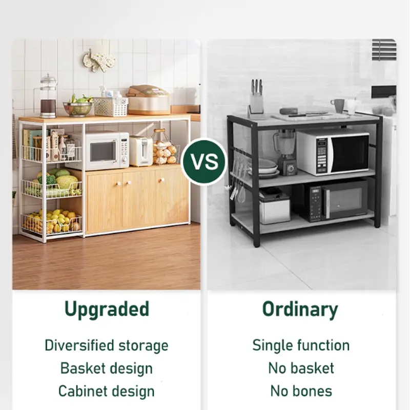 etife Rak Dapur / Meja Dapur / Meja Kompor 2 Tungku / Lemari Dapur / Rak Oven / Rak Microwave / Minimalis 5