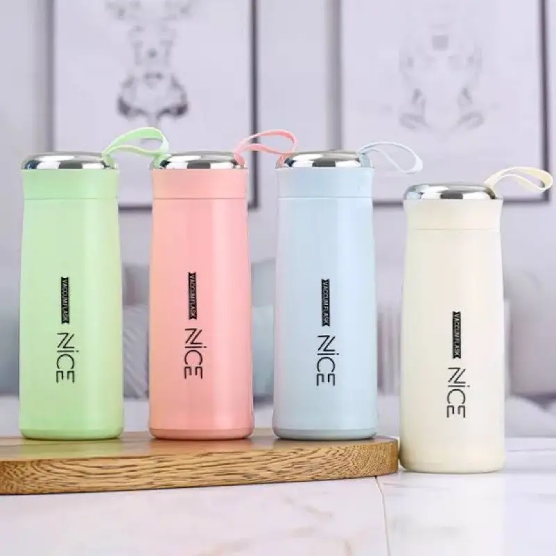 Botol Tumbler Kaca Cantik Full Color 400 ml