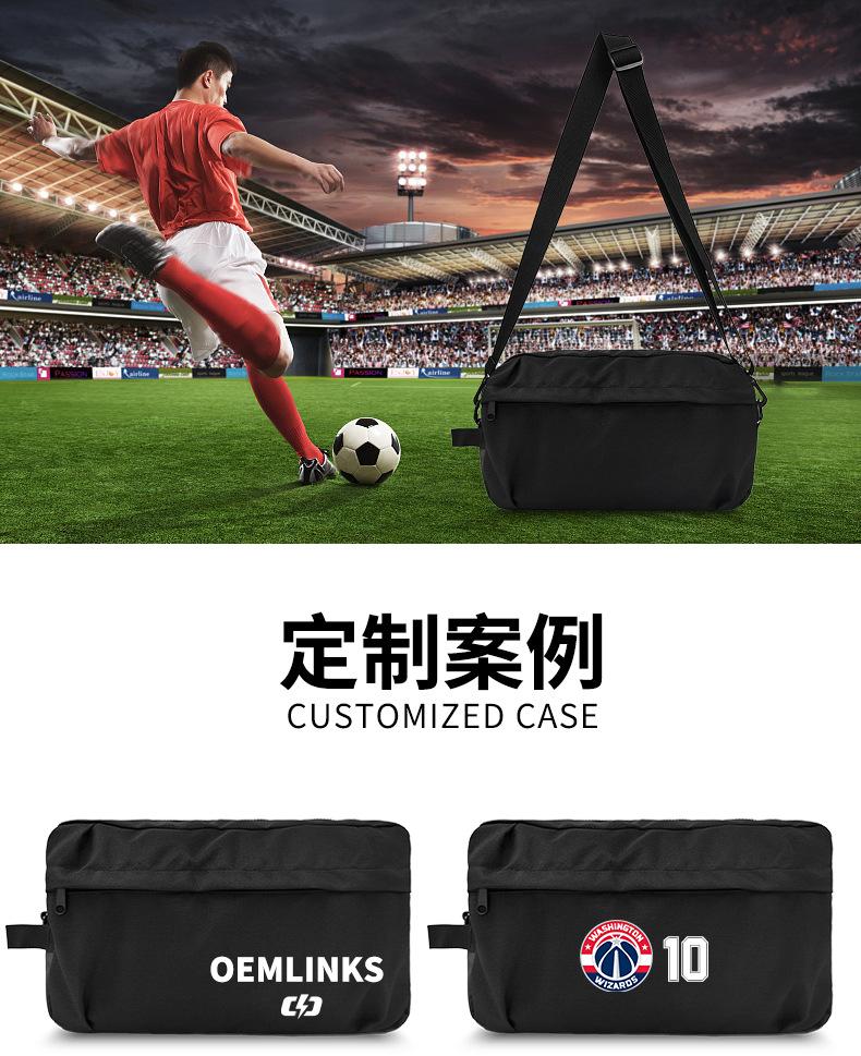Product Introduction of Custom Soccer Shoe Bag Crossbody Handbag Equipment Storage Bag Fitness Yoga Large Capacity Shoulder Bag 15