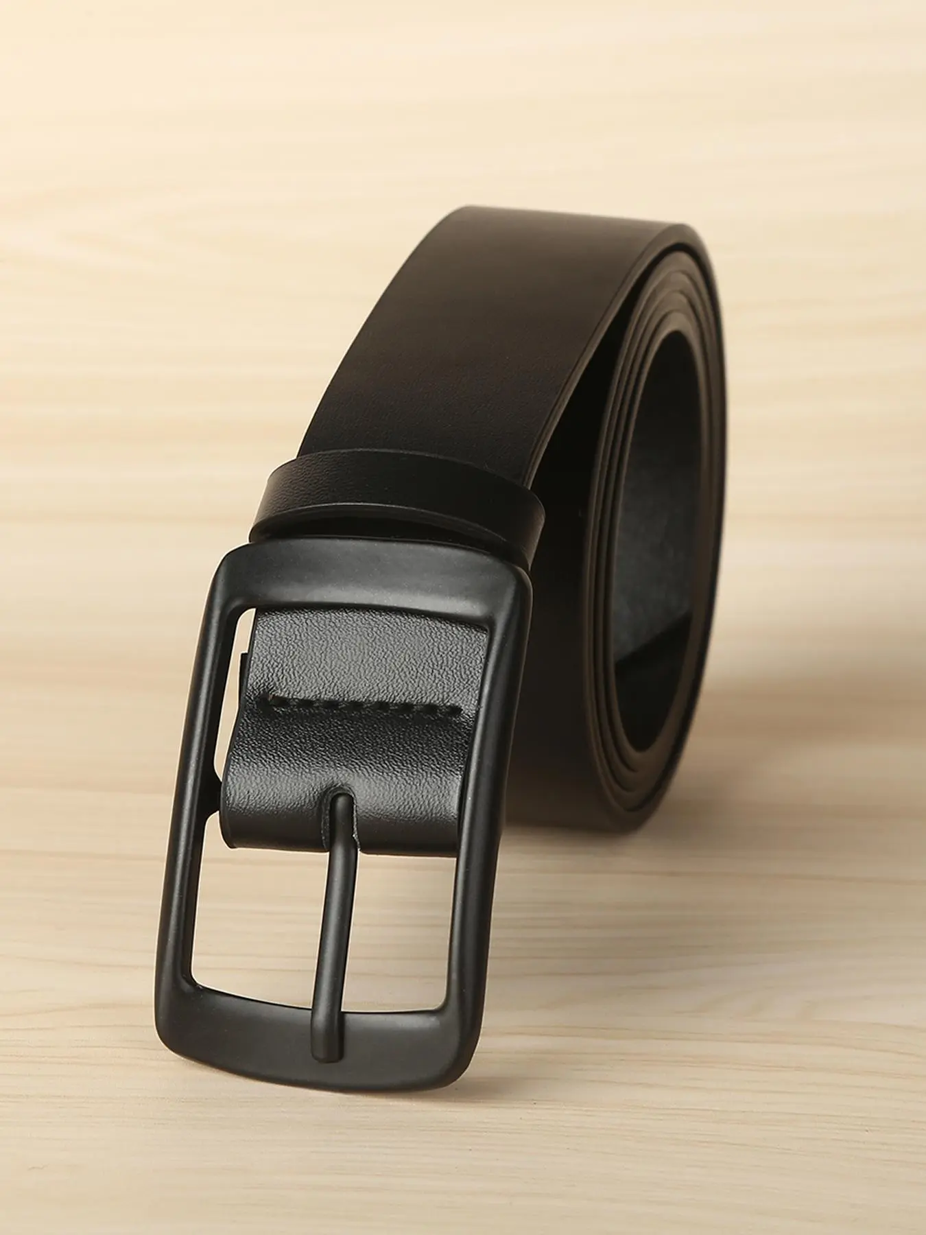Women's Fashion Solid Color PU Leather Belt, Casual Waistband for Jeans, Fashion Belt for Party, Daily Clothing Decor, Trendy All-match & Exquisite Belt for Gift