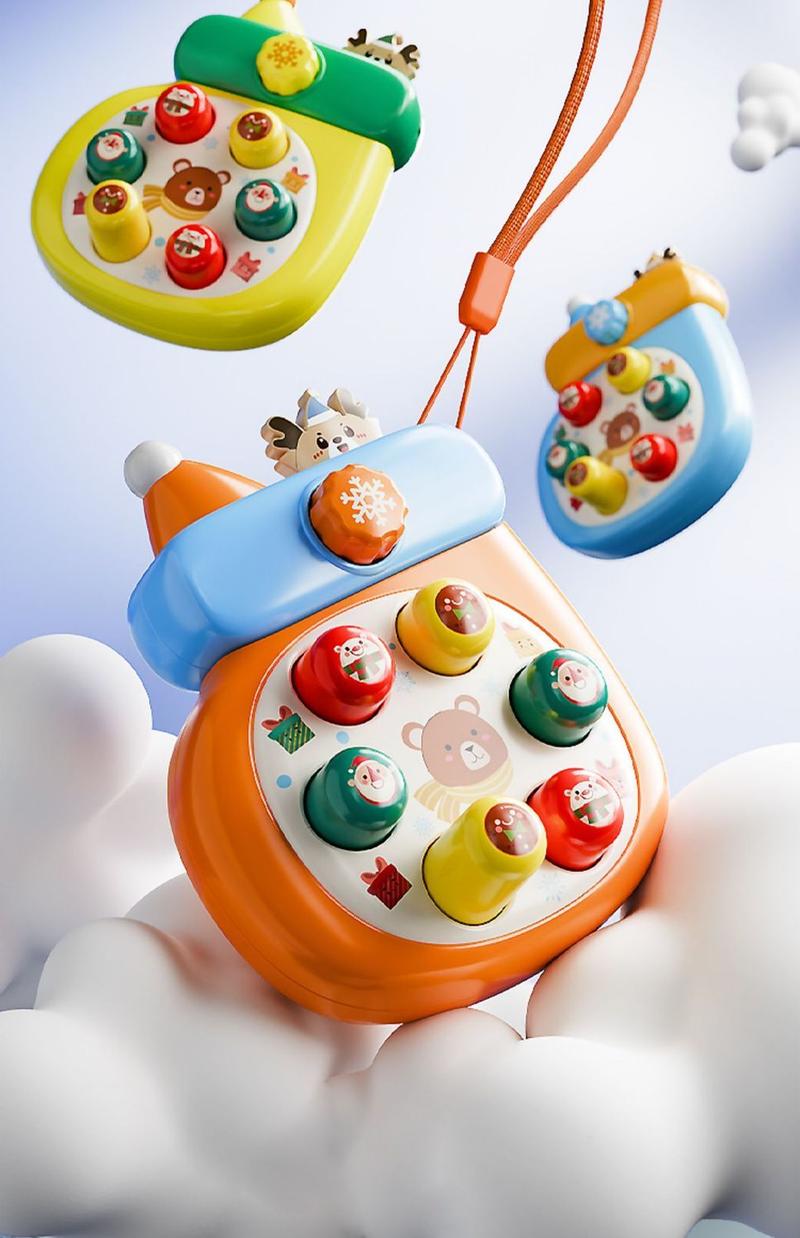Product Introduction of Đồ Chơi Whac-a-Mole Lòng Bàn Tay Mini Âm Nhạc Bấm Cho Trẻ Em, Bộ Ghép Hình Giáo Dục Sớm, Thích Hợp Cho Bé Trai Và Bé Gái, Nhấn Ngón Tay, Trẻ Nhỏ Nhận Thức Hình Dạng, [Hình Thông Minh] 13