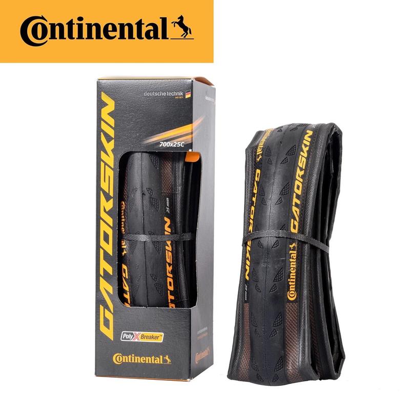 Bác sĩ Xe Đạp Vỏ Lốp Xe Đạp Đường Trường Road Bike 700x23-25-28C Continential Gatorskin Loại Có Talon Mềm Gấp Gọn Được Áp Suất 109-123PSI Trọng Lượng Nhẹ Hiệu Năng Cao Công Nghệ PolyX Breaker DuraSkin Gắn Xe Đạp Đạp Xe Đạp