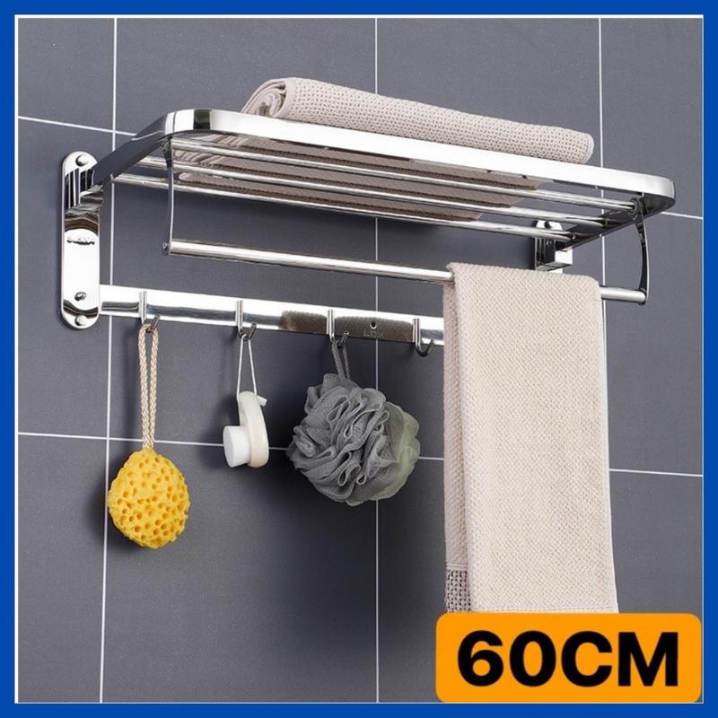 Giàn vắt khăn inox 304 giá treo khăn nhà tắm inox 304 loại tốt