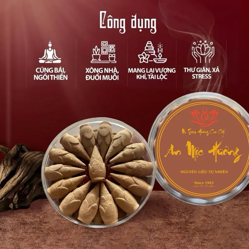 Nụ trầm hương, nụ quế cao cấp An Mộc Hương (Since 1983) 4
