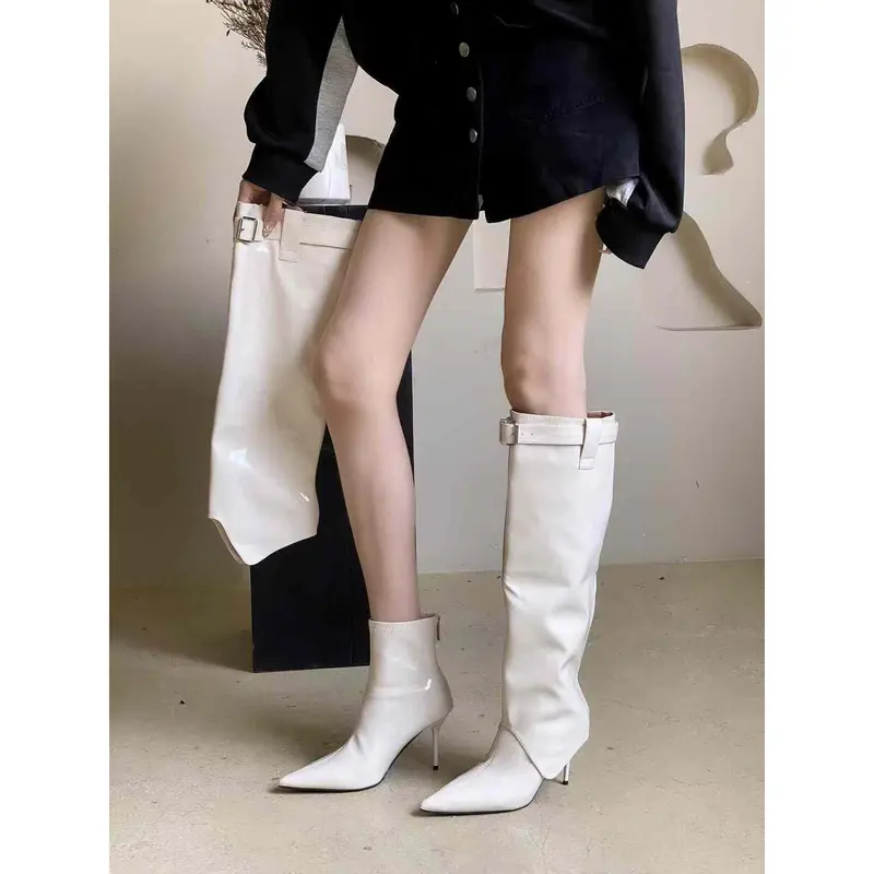 G011 (Bốt) Boots Nữ 2 Trong 1 Cao Cấp (Lắp thành Bốt Cổ Cao, tháo ra thành Bốt Cổ Thấp) 1