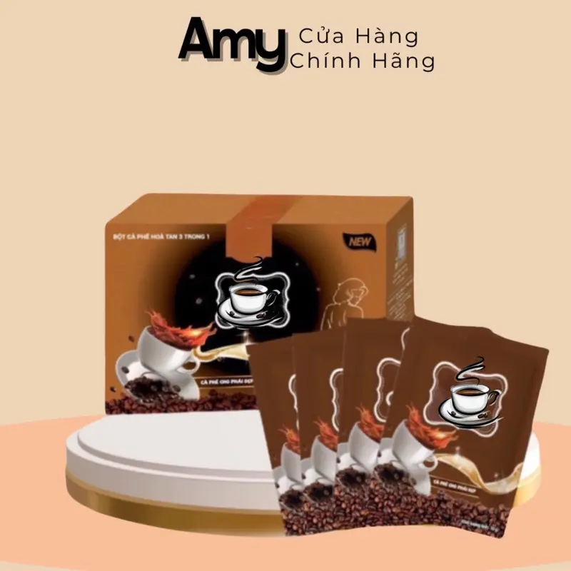 Bột cà phê hoà tan / 1 hộp 7 gói