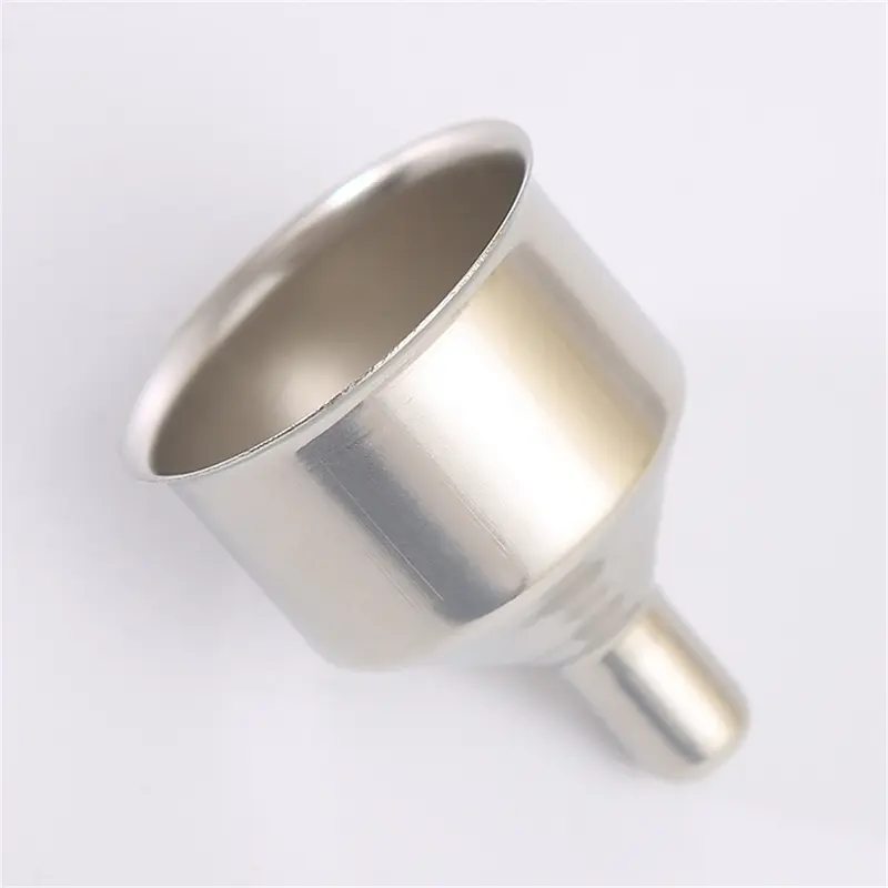 Phễu bằng thép không gỉ, Cỡ và cỡ nòng, Đóng gói Cầm Tay Thích hợp để pha rượu và dầu, Nồi dầu hình nón nhà bếp, Phễu dầu 2