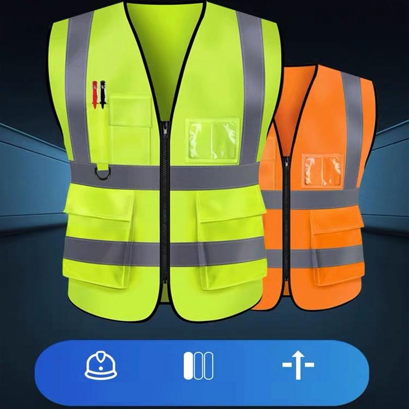 Product Introduction of Rompi Reflektif, Rompi Keselamatan, Meningkatkan Keselamatan di Tempat Kerja Reka Bentuk Berhati-hati 6