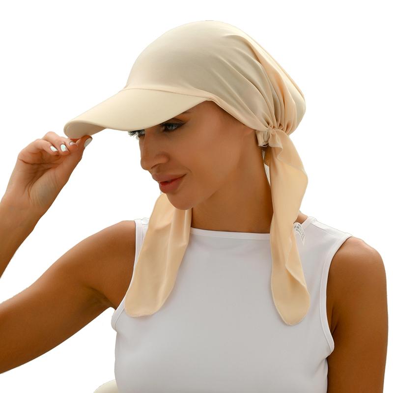 Product Introduction of Women's Cap Solid Color Headscarf Muslim Multicolor Hijab Baseball Cap Classic Turban Hat Fashion Women Outdoor Islamic Instant Hijabs Caps Sun Hats 34