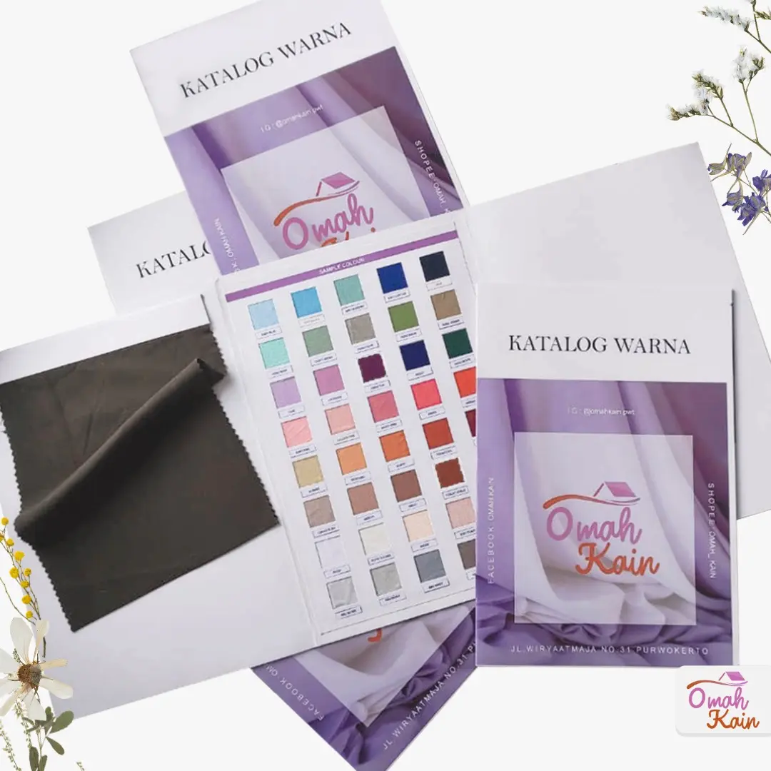 Katalog Kain Rayon Premium Omah Kain (Ganti Ongkos Cetak)