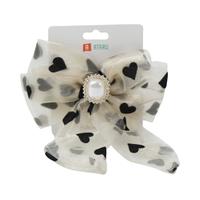 Gambar ATARU JEPIT RAMBUT RIBBON - PUTIH/HITAM dari AZKO ID Kota Administrasi Jakarta Selatan 3 Tokopedia