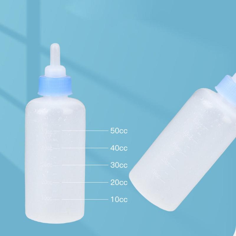 Product Introduction of 60ml Pet Milk Bottle Set Pet Silicone Milk Bottle Dog and Cat Feeding Water dispenser Pet Supplies 19