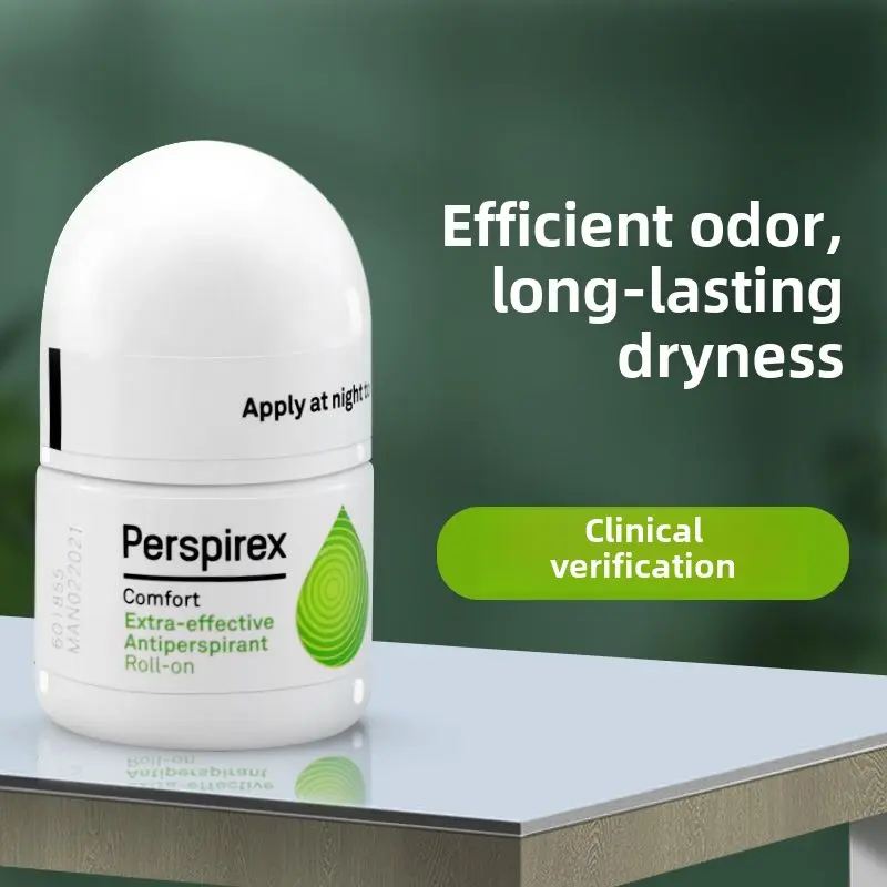 [95% Positive Rating] Danish Perspirex Antiperspirant Roll-On Official Genuine Odor Removal Long-lasting Antiperspirant Underarm Green, Perspirex for Women and Men