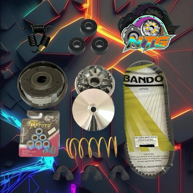 Combo nồi CNC Ver.2 + kèm dây curoa cho các dòng xe Ab Vario Lead Shmode Pcx SHVN Vision....