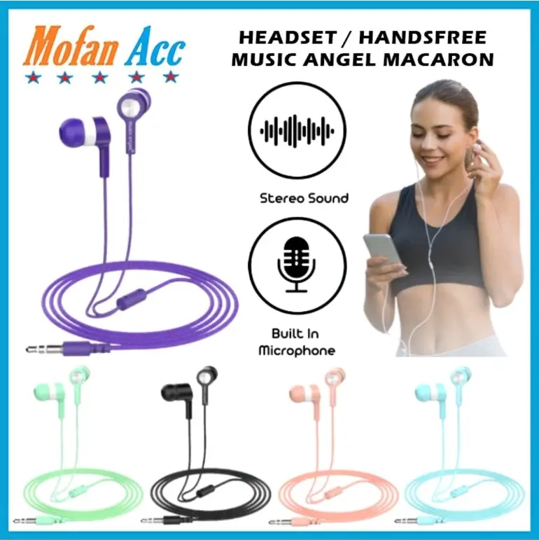 headset macaron angel Multifungsi 1