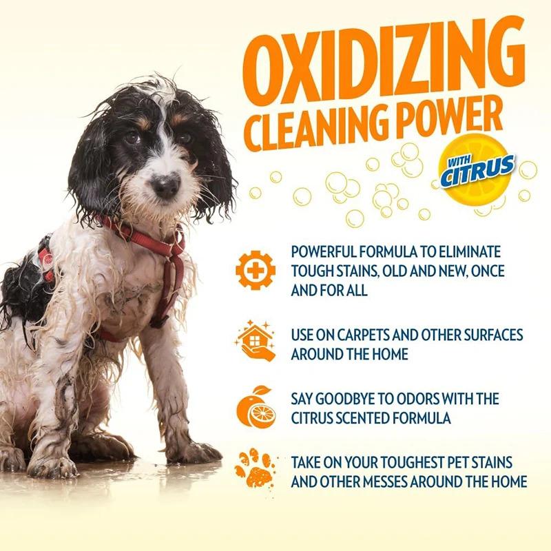 Product Introduction of [Ready Stock&COD]Oxidizing Cleaning Dog Cat Odor Eliminator Pet Urine Stain Remover Odor Deodoring Spray With Citrus 4