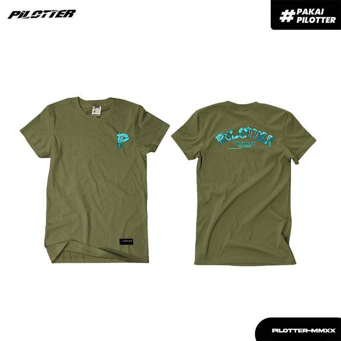 Gambar KAOS PILOTTER MMXX ARMY ORIGINAL FREE STICKER - PLTR-276 - MMXX ARMY, L dari PILOTTER GANK Kab. Pasuruan Tokopedia