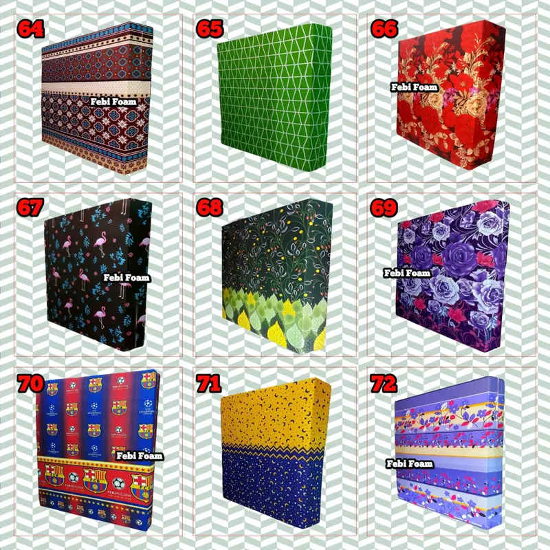 INOAC Lebar 180 Cm,Kasur Busa INOAC Original EON Density 23,Free Bantal 8