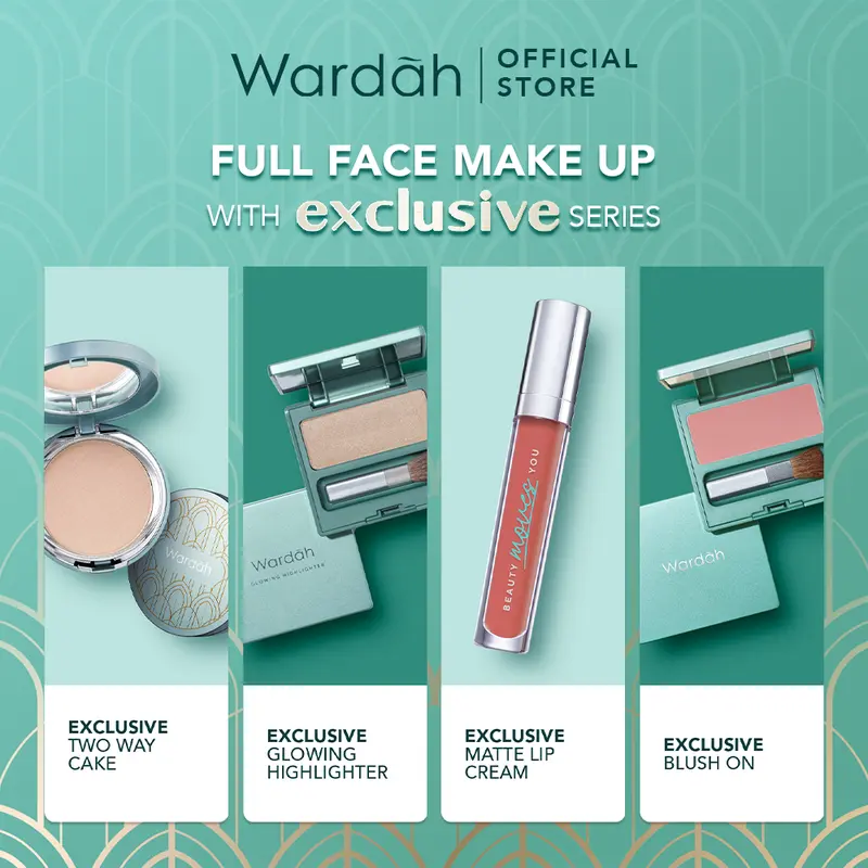 WARDAH Exclusive Glowing Highlighter - Memberikan Efek Glowing Yang Intense - Tekstur Creamy dengan Shimmer yang Halus - Tahan Lama Hingga 8 Jam dengan Hasil Akhir Natural - Makeup 6
