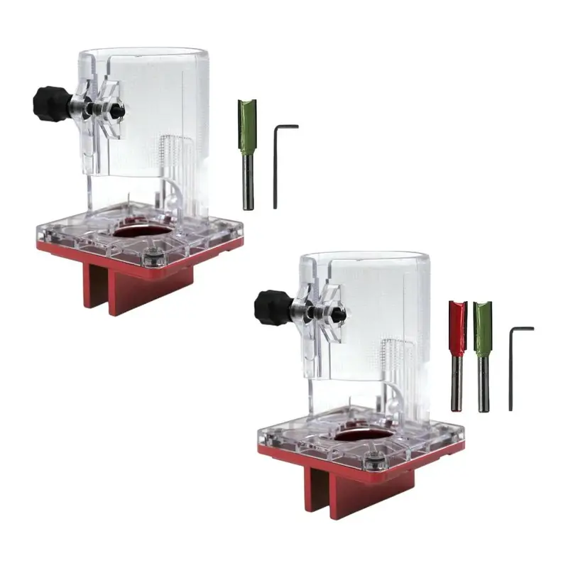 Đầu Nối Bộ Định Tuyến Cầm Tay 2 Trong 1, Định Vị Cắt Gỗ Và Chèn, Dễ Dàng Lắp Đặt 1