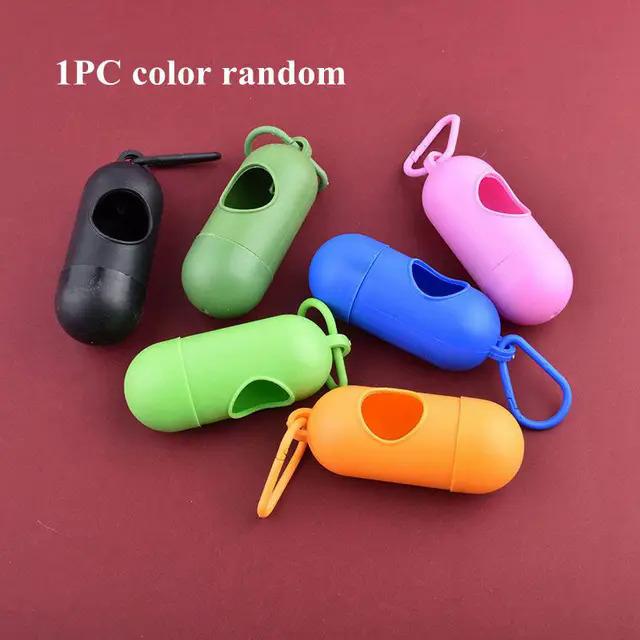 1/42 Roll Pet Biodegradable Trash Bag Dog Poop Bags Bulk Scented Poop Bag Degradable Cat Waste Bags Dog Poop Dispenser 6