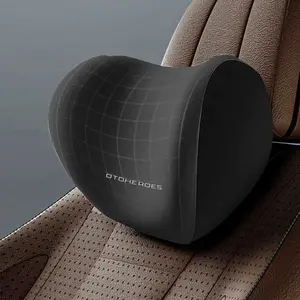 OTOHEROES Bantal Leher Mobil Ergonomis Memory Foam Car Headrest Pillow - AW-30