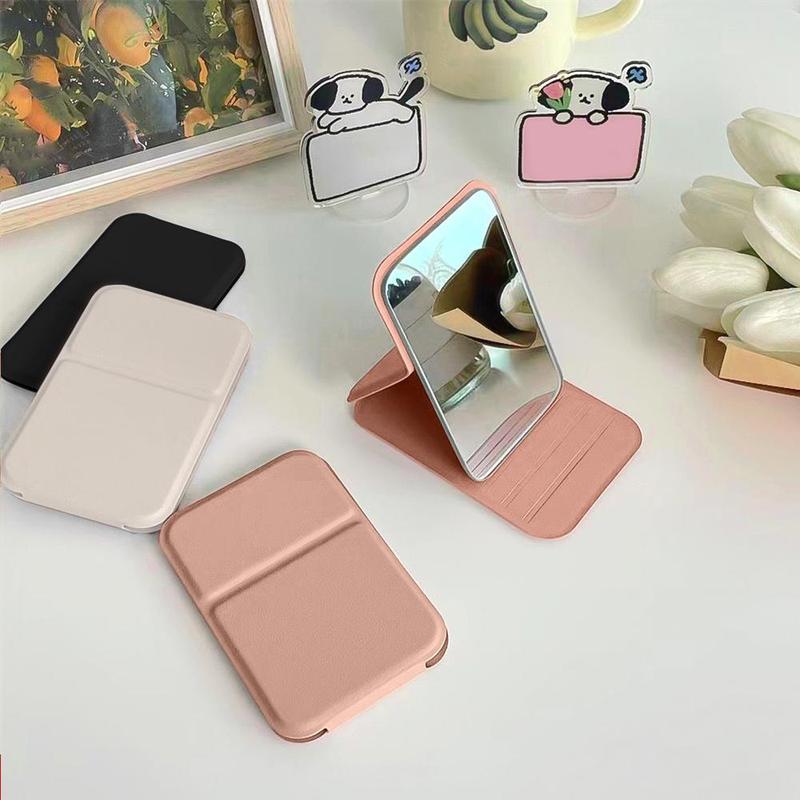 Portable Foldable Makeup Mirror, Adjustable Mini Mirror, Foldable Mirror for Dormitory & Office, Makeup Tools for Women & Girls, Beauty Mirror 0