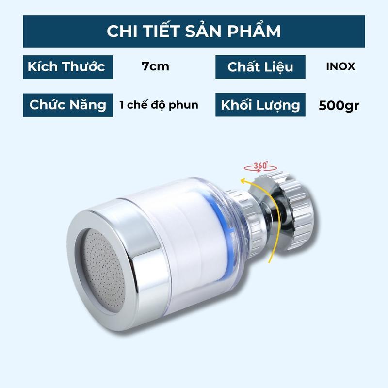 Nhà bếp gia đình Extended Splash vòi lọc 6