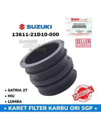 Gambar KARET FILTER KARBU SATRIA R SATRIA HIU ORIGINAL SGP 13881-21D10L000 dari Sumber Agung Motor Kab. Magelang 1 Tokopedia